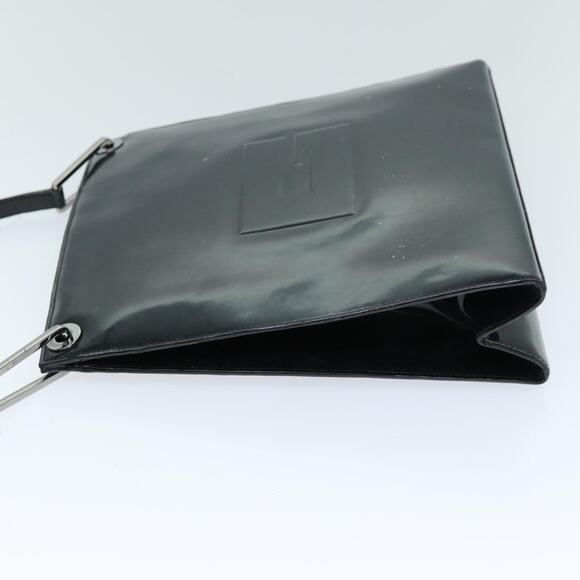 GUCCI Shoulder Bag Patent Leather Black 001 1013 001 1013 - Picture 5 of 12